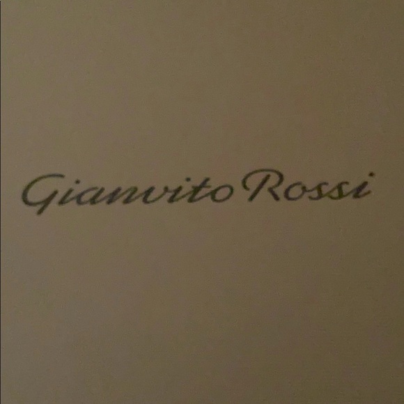 Gianvito Rossi Satin Floral Ankle Pumps/Booties - Picture 7 of 7